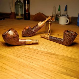 AVAILABLE! New batch of Seawolf Freehand in rustic and smooth finish. These are handmade pipes made by me. I use Mimmo...